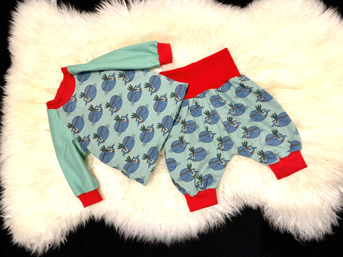 Kleiderset 'Stern' Grösse 98